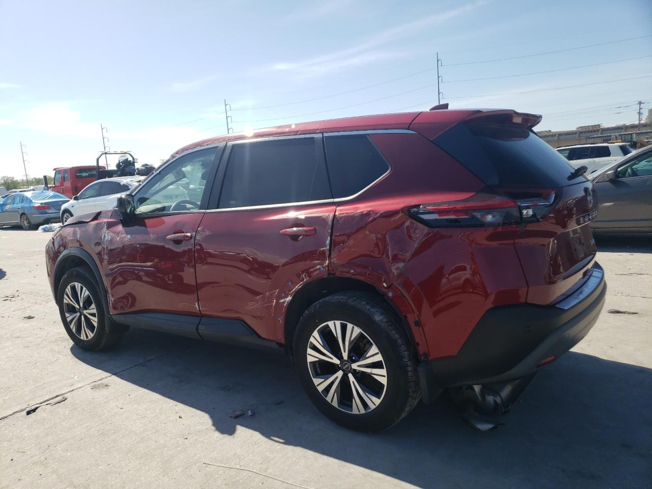 2023 NISSAN ROGUE SV BURGUNDY JN8BT3BB3PW211012 2023 NISSAN ROGUE SV BURGUNDY JN8BT3BB3PW211012