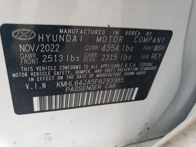 2023 HYUNDAI SONATA SEL - KMHL64JA5PA293985
