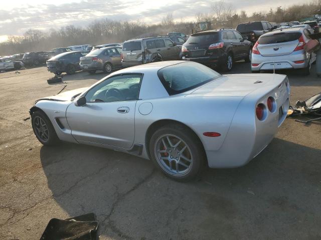 CHEVROLET CORVETTE Z 2001 silver  gas 1G1YY12S615116719 photo #3