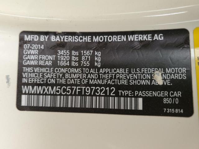 2015 MINI COOPER - WMWXM5C57FT973212