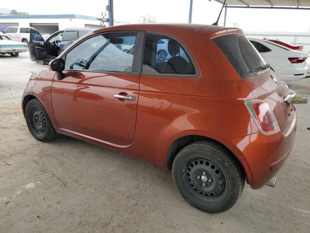 FIAT 500 POP 2012 orange hatchbac gas 3C3CFFAR6CT269742 photo #3