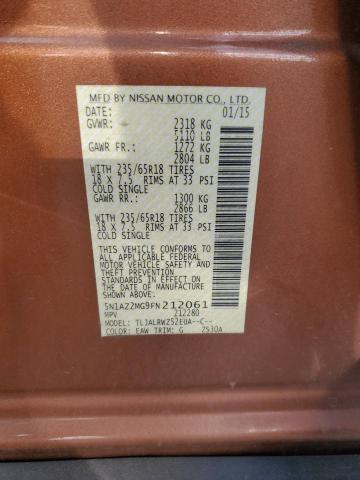 2015 NISSAN MURANO S - 5N1AZ2MG9FN212061