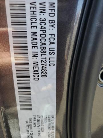 2020 DODGE JOURNEY SE - 3C4PDCAB8LT274820