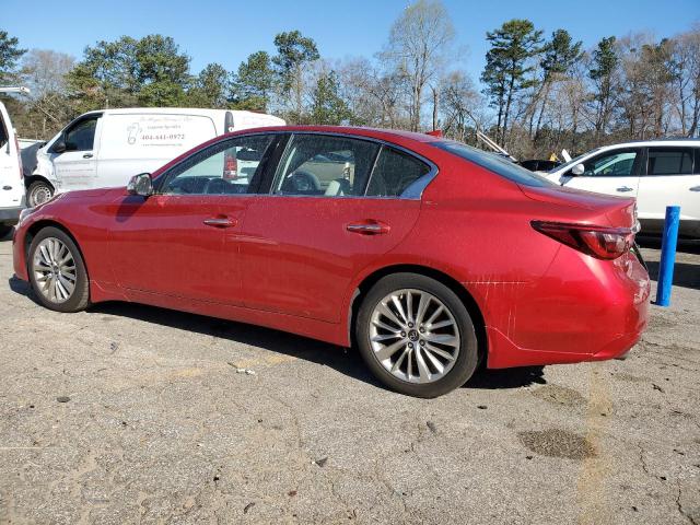 Vin: jn1ev7br5mm750068, lot: 49727575, infiniti q50 luxe 20212