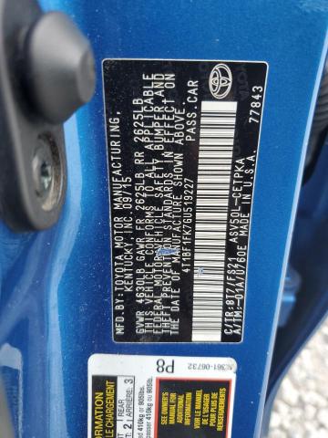 2016 TOYOTA CAMRY LE - 4T1BF1FK7GU519227