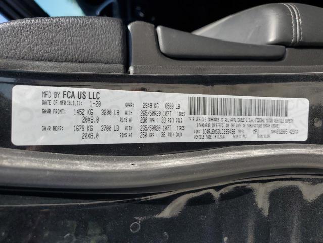 2020 JEEP GRAND CHER 1C4RJEAG3LC295496
