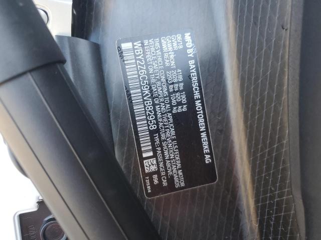 2019 BMW I8 - WBY2Z6C59KVB82958