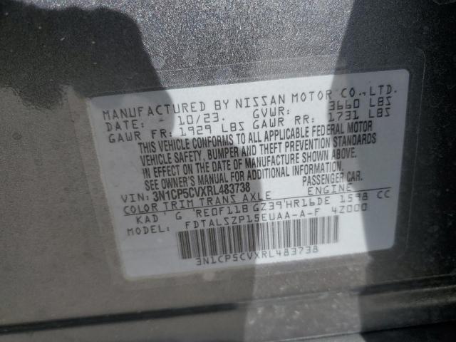 2024 NISSAN KICKS SV - 3N1CP5CVXRL483738