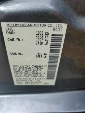 2019 NISSAN ALTIMA S - 1N4BL4BV5KC217373