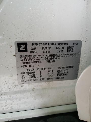 2021 BUICK ENCORE GX - KL4MMESL6MB173195