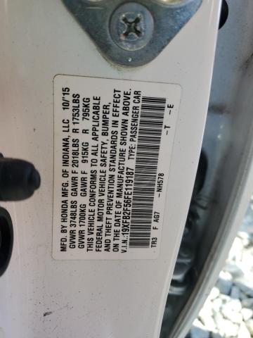 2015 HONDA CIVIC LX - 19XFB2F56FE119187