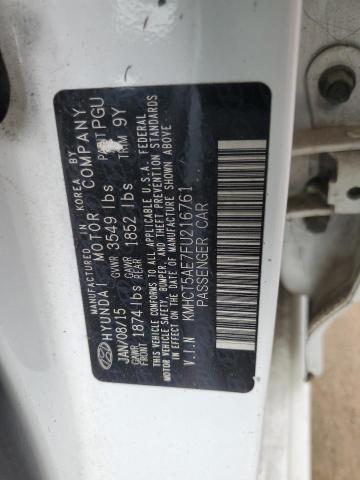 2015 HYUNDAI ACCENT GS - KMHCT5AE7FU216761