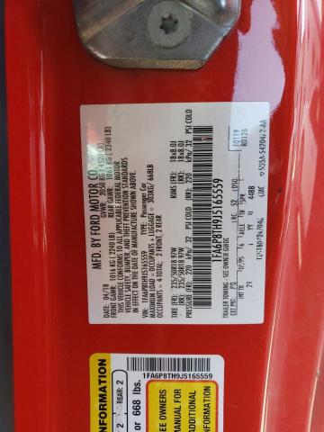 2018 FORD MUSTANG 1FA6P8TH9J5165559