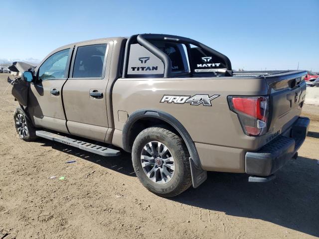 NISSAN TITAN SV 2023 brown  gas 1N6AA1ED2PN113414 photo #3