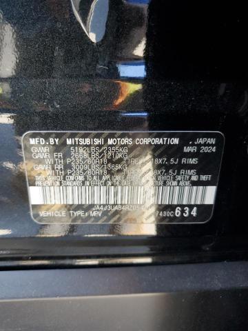2024 MITSUBISHI OUTLANDER JA4J3UA84RZ054718