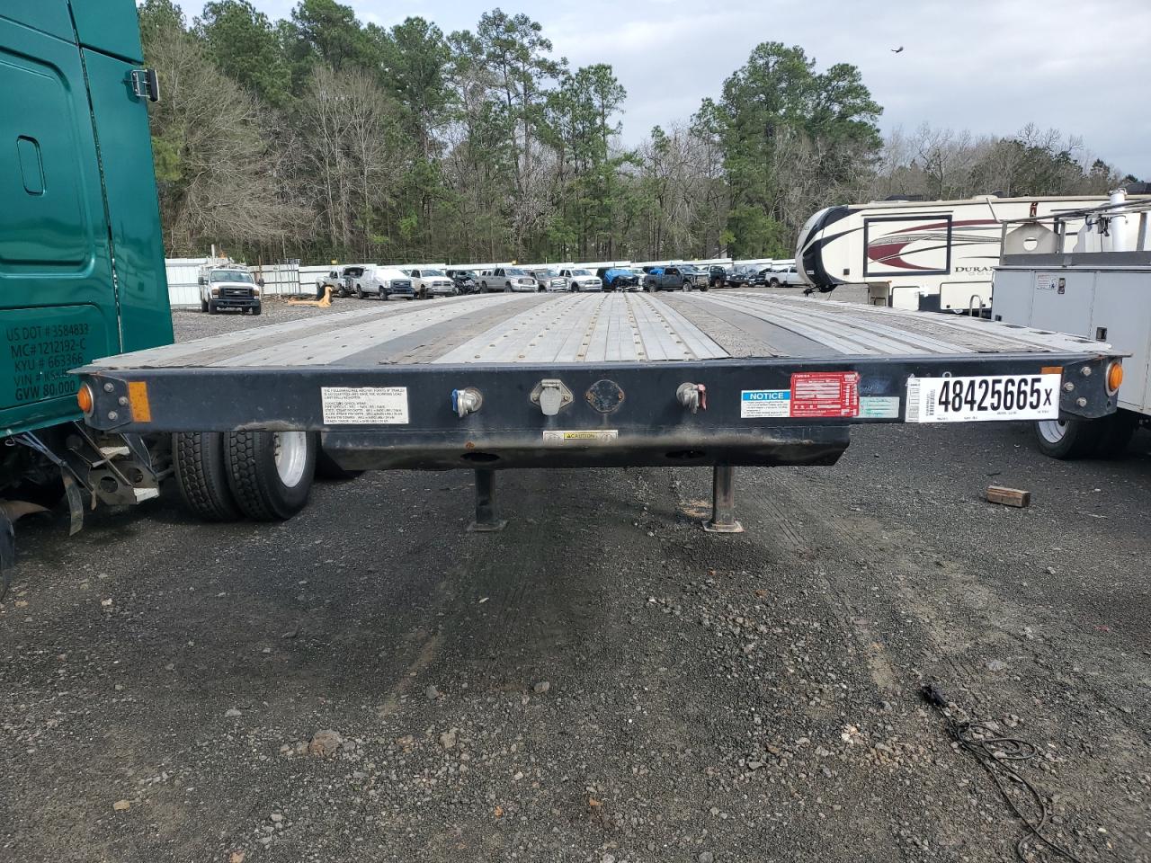 Lot #3311453246 2019 FONTAINE FLATBED TR