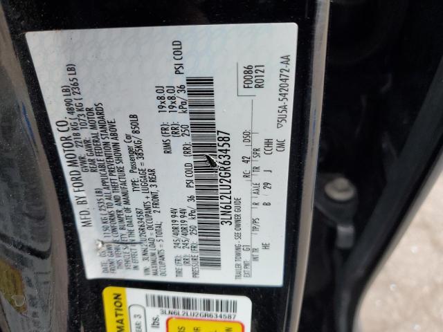 2016 LINCOLN MKZ HYBRID 3LN6L2LU2GR634587