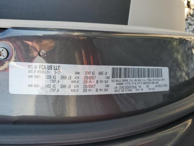 2017 CHRYSLER PACIFICA T - 2C4RC1BG5HR739106
