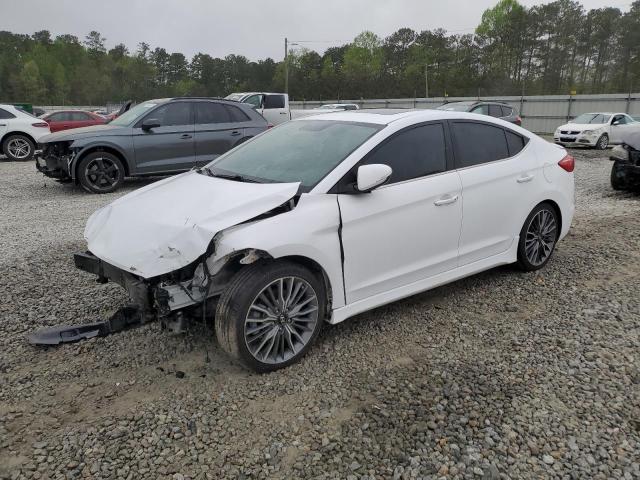 Vin: kmhd04lbxju494718, lot: 50999835, hyundai elantra sport 2018 img_1