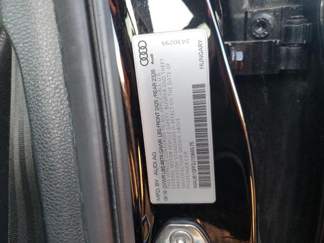 2018 AUDI S3 PREMIUM - WAUB1GFF2J1086575