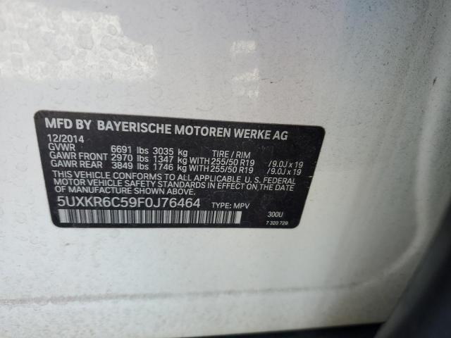 2015 BMW X5 XDRIVE5 - 5UXKR6C59F0J76464