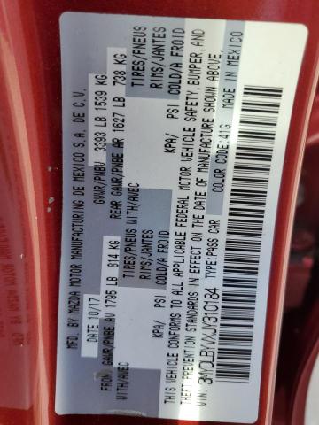 2018 TOYOTA YARIS IA 3MYDLBYVXJY310184