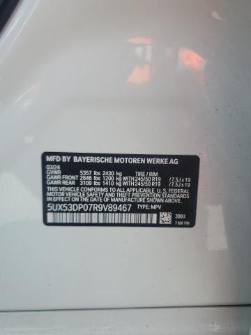 2024 BMW X3 XDRIVE3 - 5UX53DP07R9V89467