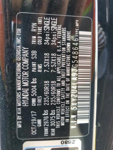 2018 HYUNDAI SANTA FE S - 5XYZU4LA9JG548646