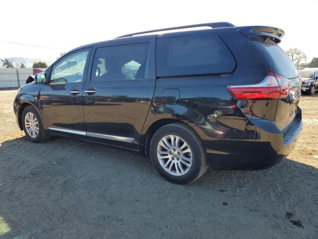 TOYOTA SIENNA XLE 2016 black  gas 5TDYK3DC3GS740443 photo #3