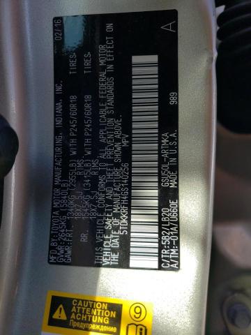 2016 TOYOTA HIGHLANDER - 5TDKKRFH4GS140256