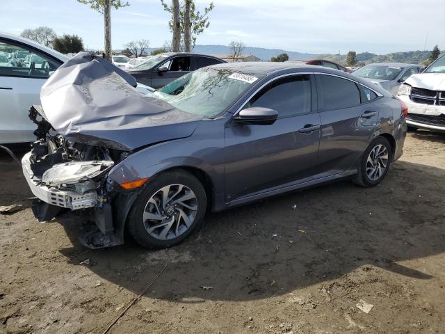 Vin: 2hgfc2f75hh541040, lot: 49916485, honda civic ex 2017 img_1