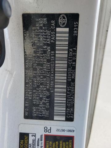 2017 TOYOTA CAMRY XSE - 4T1BK1FK4HU031818