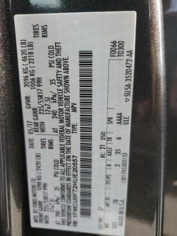 2017 FORD ESCAPE S - 1FMCU0F72HUE20557