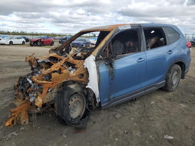 SUBARU FORESTER 2022 blue  gas JF2SKAAC5NH481293 photo #1