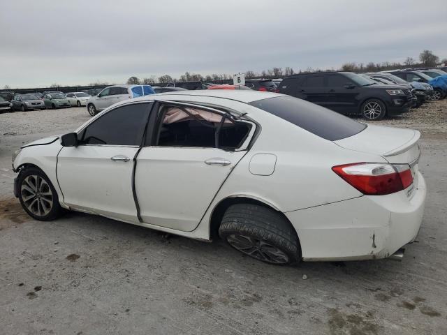 HONDA ACCORD SPO 2014 white  gas 1HGCR2F53EA246643 photo #3