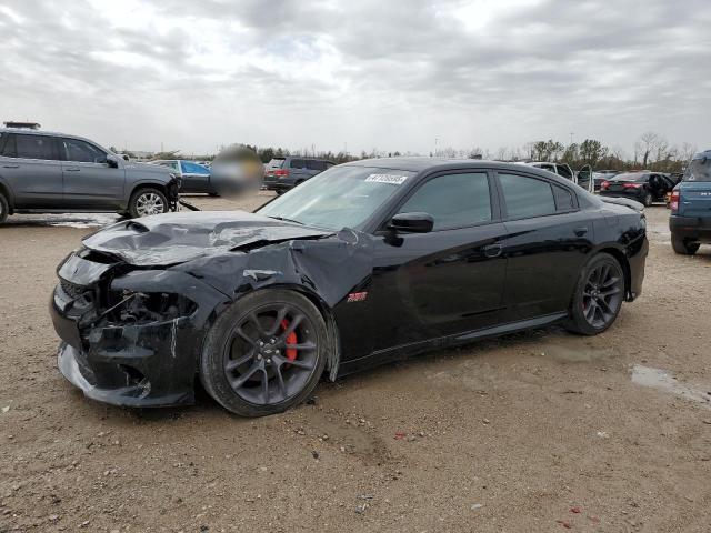 DODGE CHARGER SC 2022 black  gas 2C3CDXGJXNH180037 photo #1