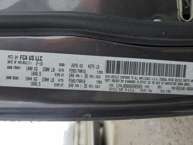 2016 JEEP PATRIOT SP - 1C4NJRBB0GD685903