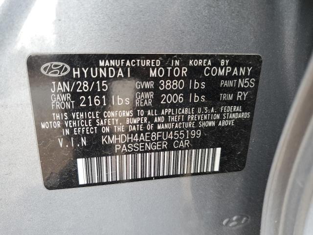 2015 HYUNDAI ELANTRA SE - KMHDH4AE8FU455199