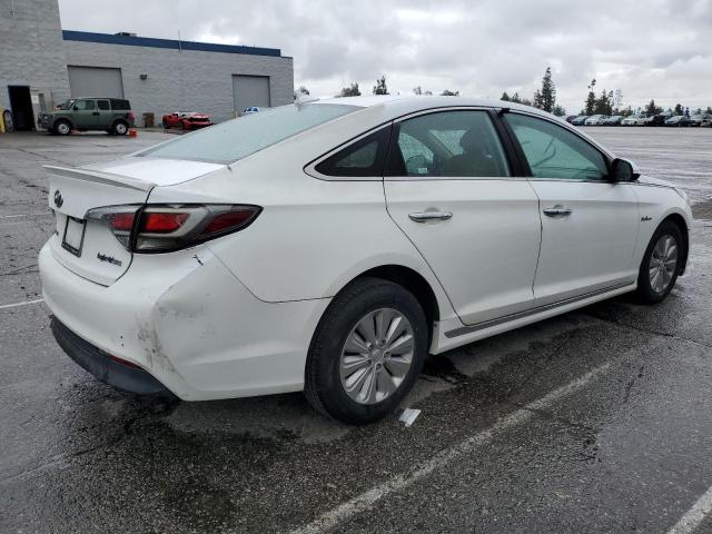 HYUNDAI SONATA HYB 2016 white  hybrid engine KMHE24L13GA012252 photo #4