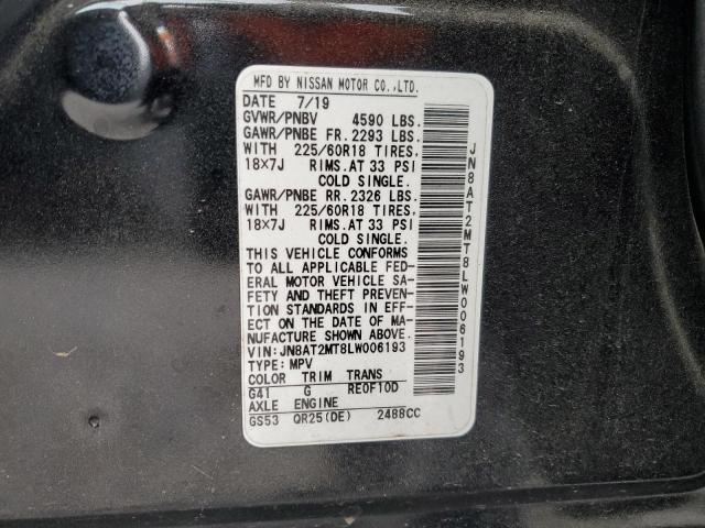 2020 NISSAN ROGUE - JN8AT2MT8LW006193