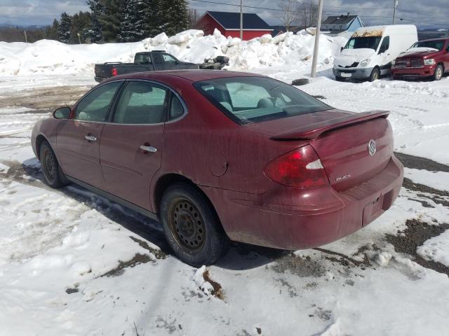 BUICK ALLURE CX 2005 burgundy sedan 4d gas 2G4WF532851186395 photo #3