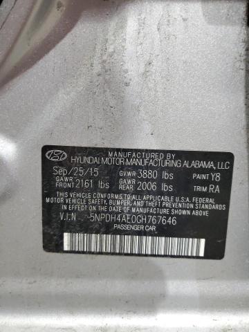 2016 HYUNDAI ELANTRA SE - 5NPDH4AE0GH767646