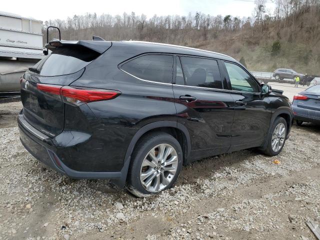 TOYOTA HIGHLANDER 2020 black  gas 5TDDZRBHXLS030378 photo #4