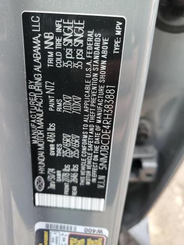 2024 HYUNDAI TUCSON SEL - 5NMJBCDE4RH383881