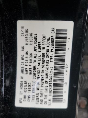 2016 HONDA ACCORD EXL - 1HGCR2F99GA202572