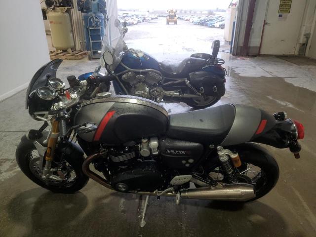 TRIUMPH MOTORCYCLE THRUXTON R 2020 black  gas SMTD56HRXLT995092 photo #4