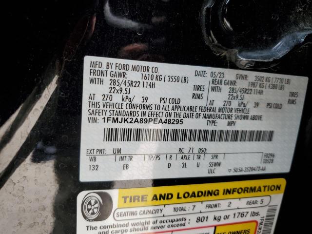 2023 FORD EXPEDITION - 1FMJK2A89PEA48295