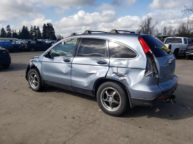 HONDA CR-V EX 2009 blue  gas JHLRE48539C001996 photo #3