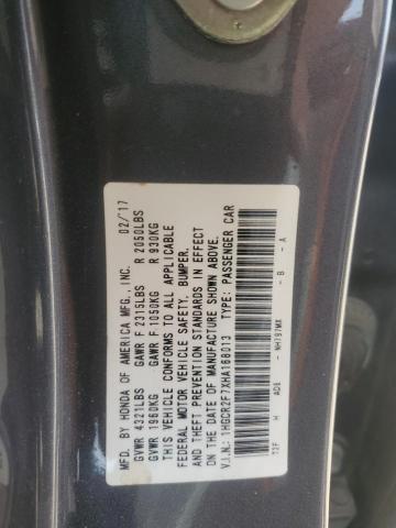 2017 HONDA ACCORD EX - 1HGCR2F7XHA168013
