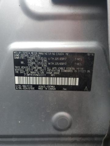 2017 TOYOTA RAV4 XLE - 2T3WFREV4HW322231